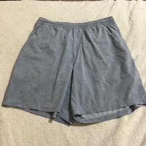 blue gray mesh men’s lulu lemon shorts